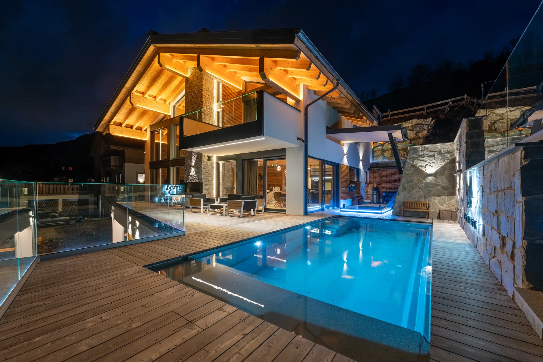 Chalet Taxenbach mit Pool, vermittelt von Ferstl Immobilien