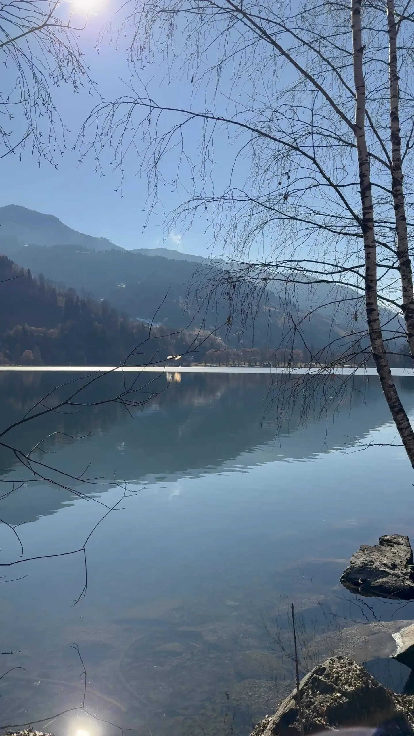 Het meer van Zell am See