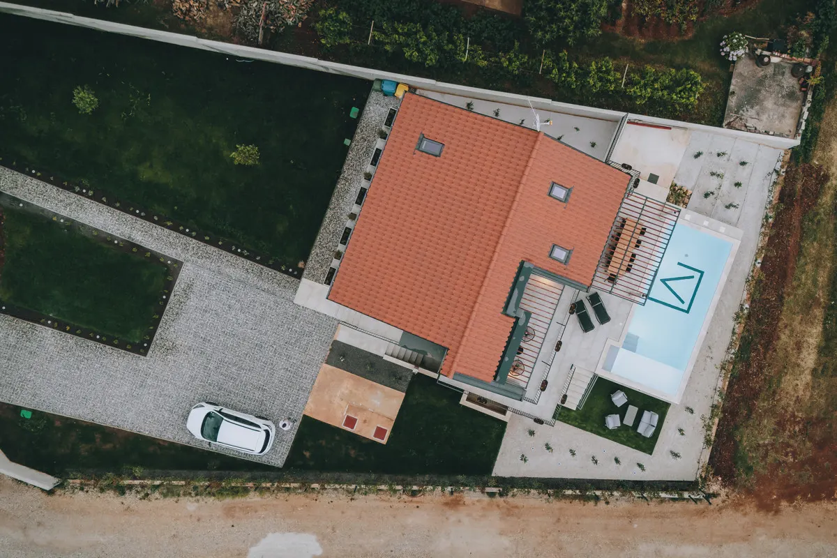 Poolvilla in der Nähe von Porec