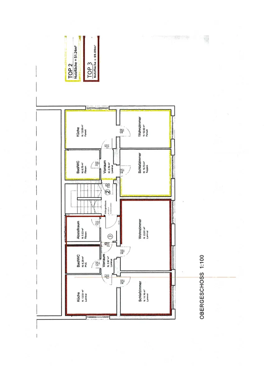 Grundriss INVESTMENT: Wohn- & Geschäftshaus mit laufenden Mieteinnahmen
