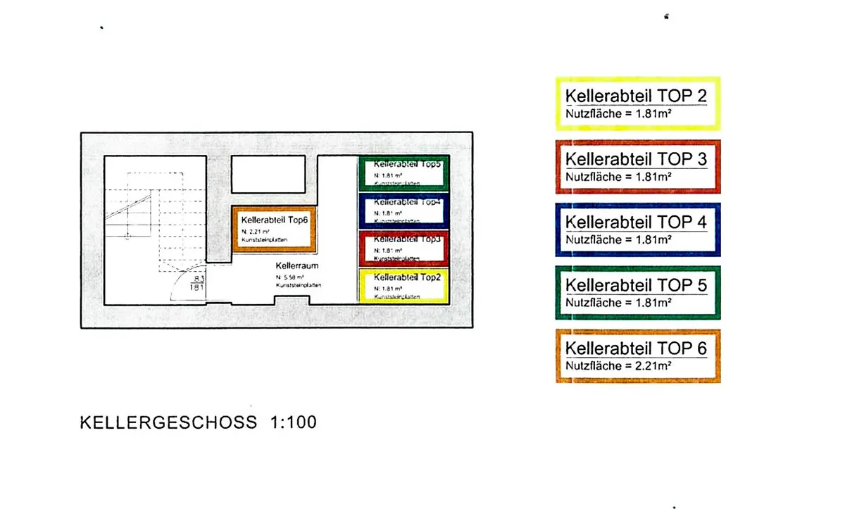 Grundriss INVESTMENT: Wohn- & Geschäftshaus mit laufenden Mieteinnahmen
