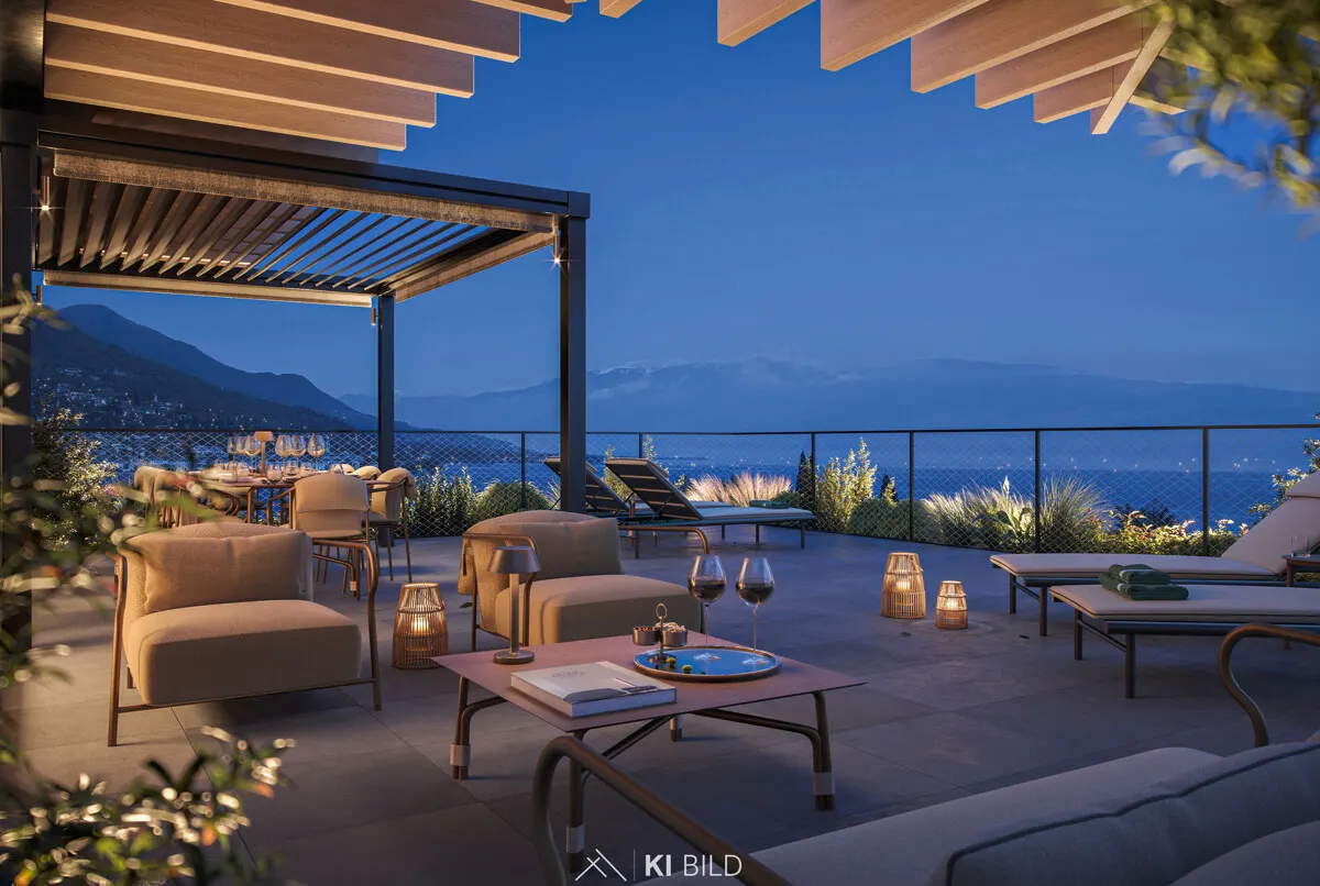 Falkensteiner Park Residences Lake Garda Penthouse Olmo mit Dachterrasse