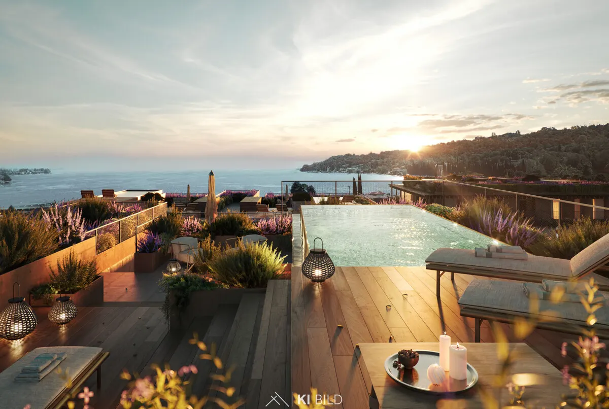 Falkensteiner Park Residences Lake Garda Penthouse Olmo mit Dachterrasse