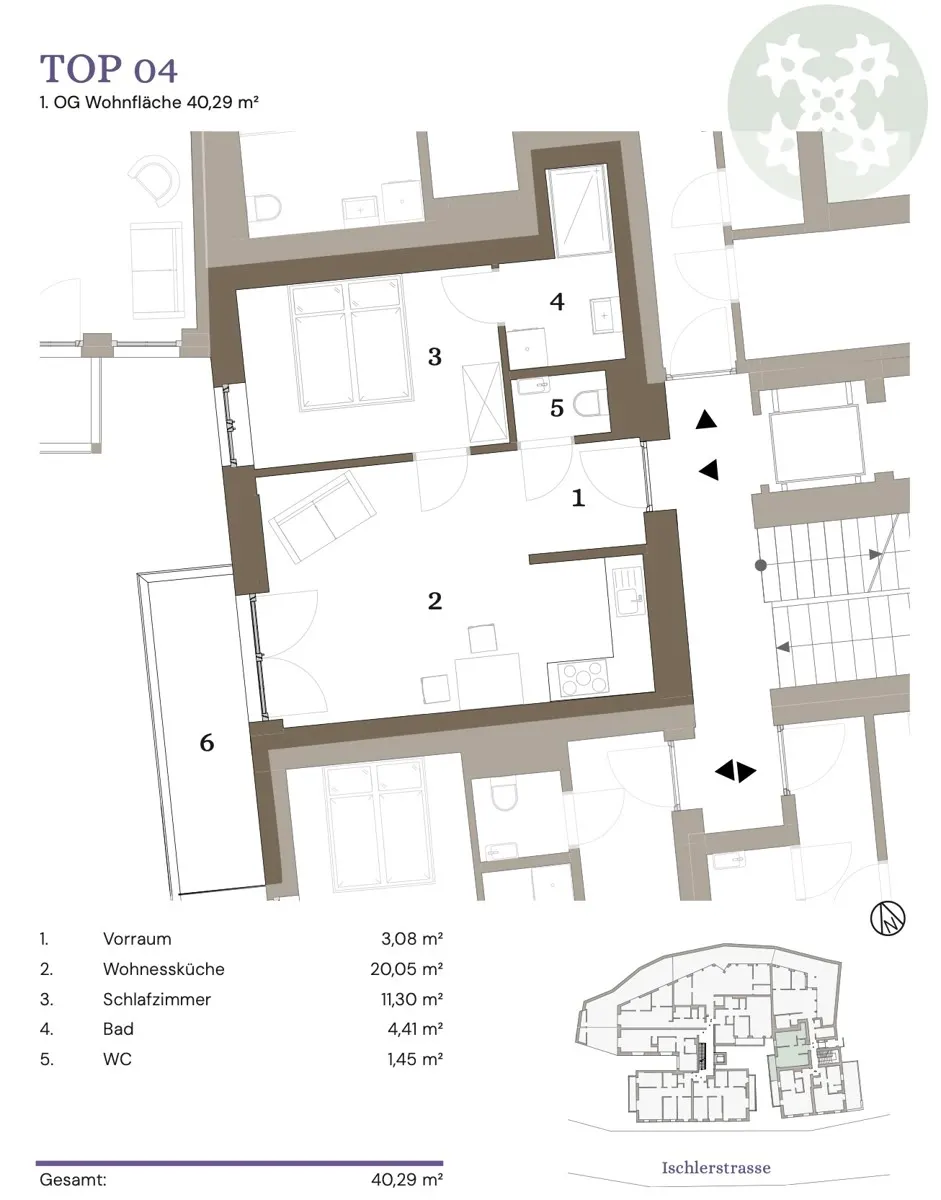 Grundriss AUSSEER RESIDENZEN - Zweitwohnsitz, Touristische Vermietung & Hauptwohnsitz