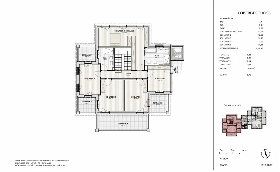 Grundriss Palladio - THE MAISONETTE EDITION