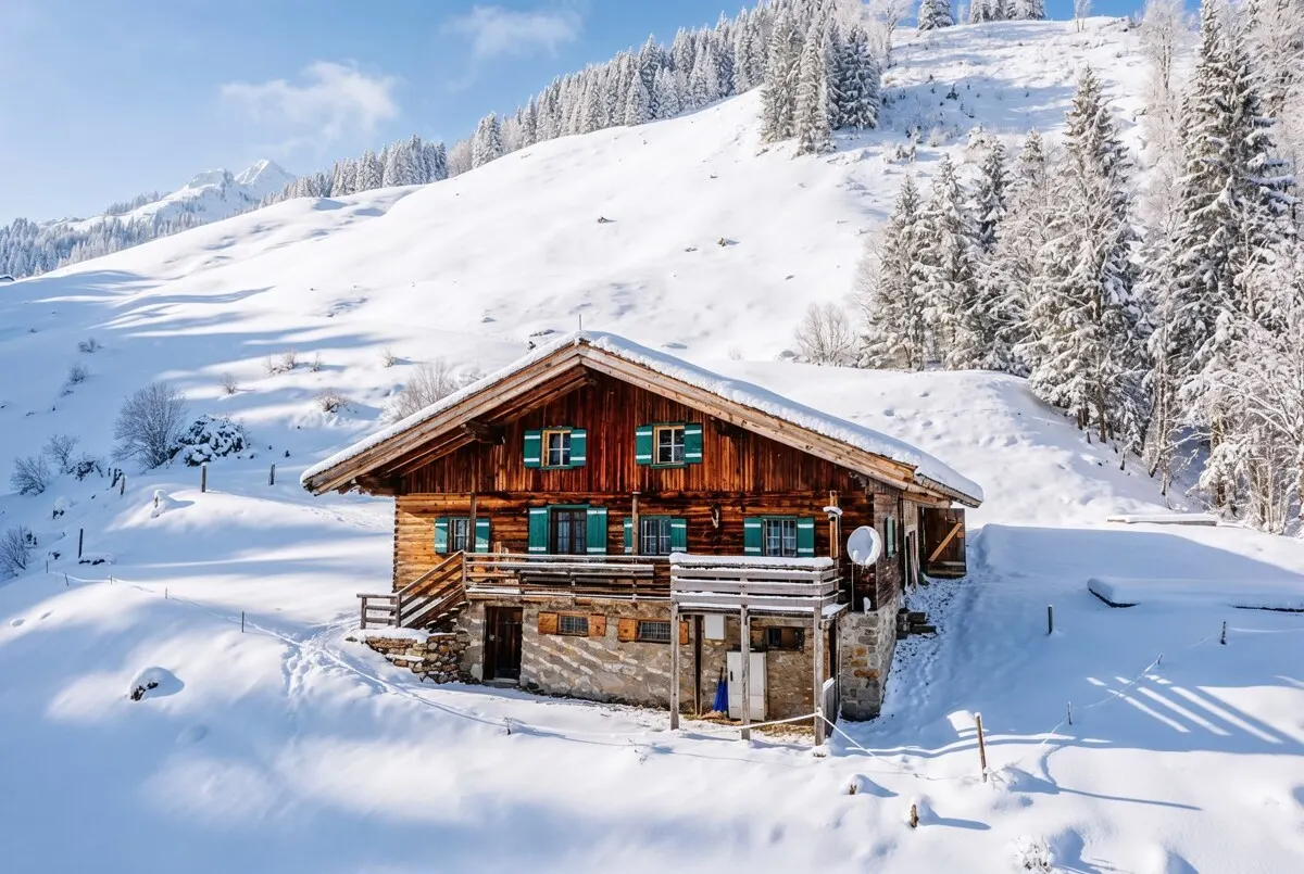 Vom Alltag weit entfernt - Almhütte zur Dauermiete