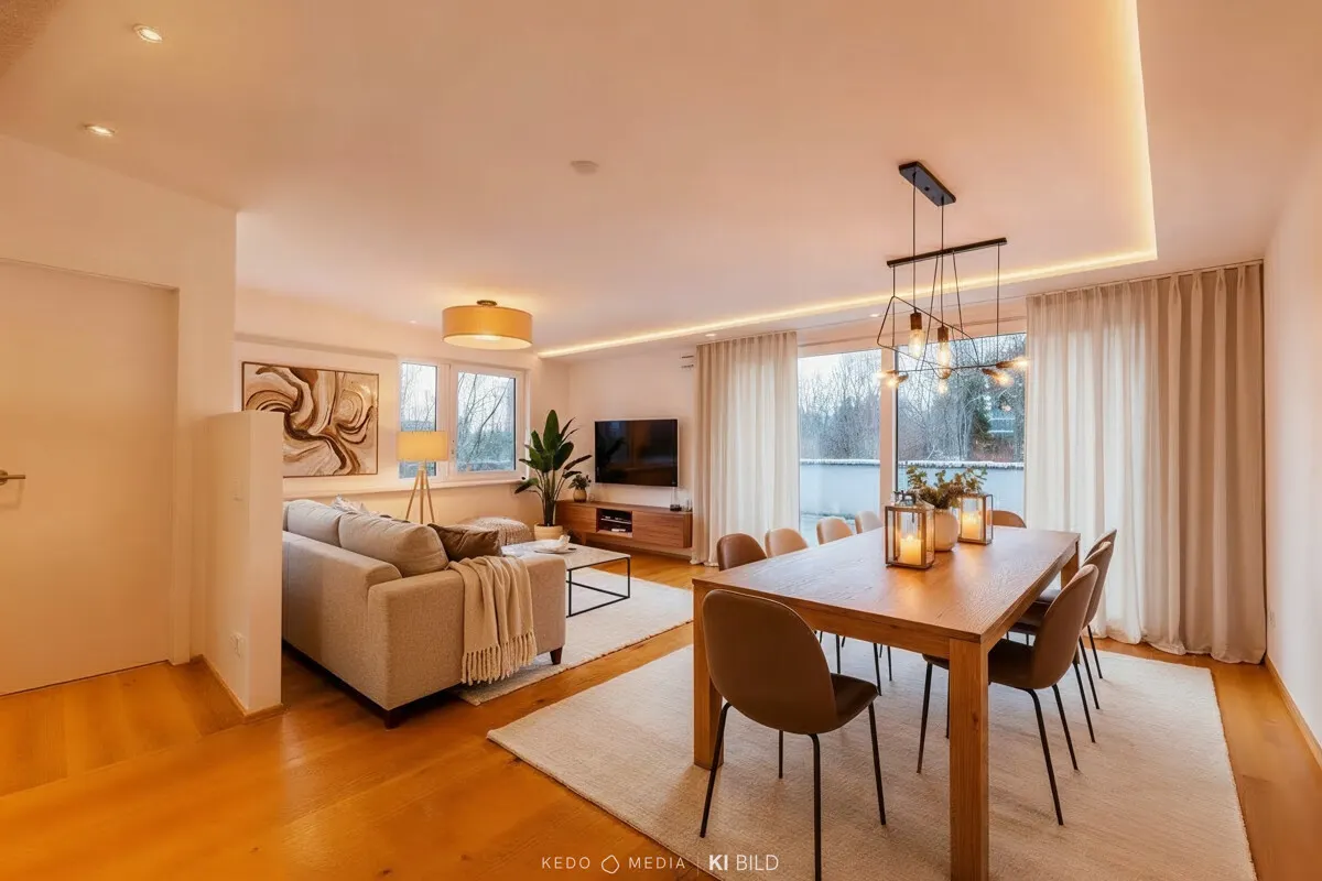 UntersbergBLICK - 5-Zimmer Penthouse-Maisonette