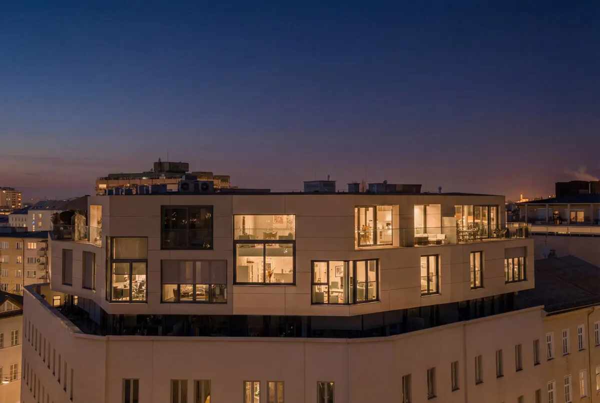 City LIFE - 5-Zimmer Penthouse-Maisonette