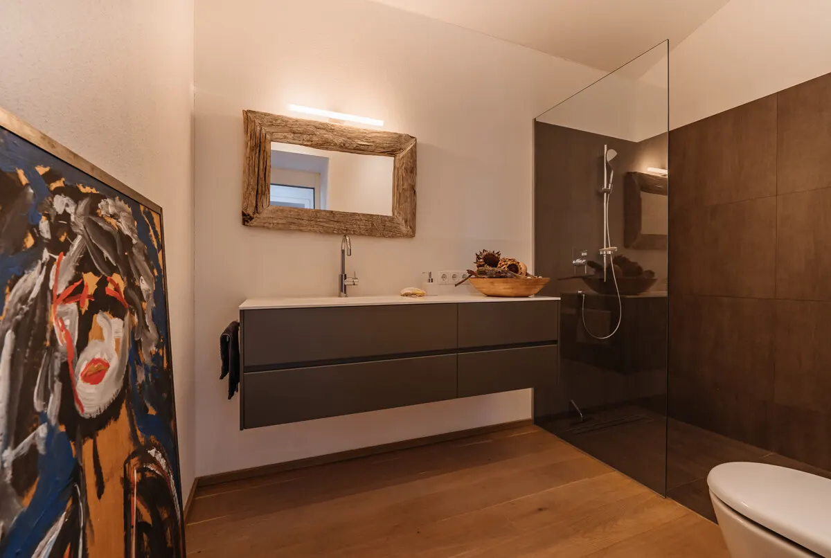 Design-Retreat . Ein Statement aus Holz & Glas
