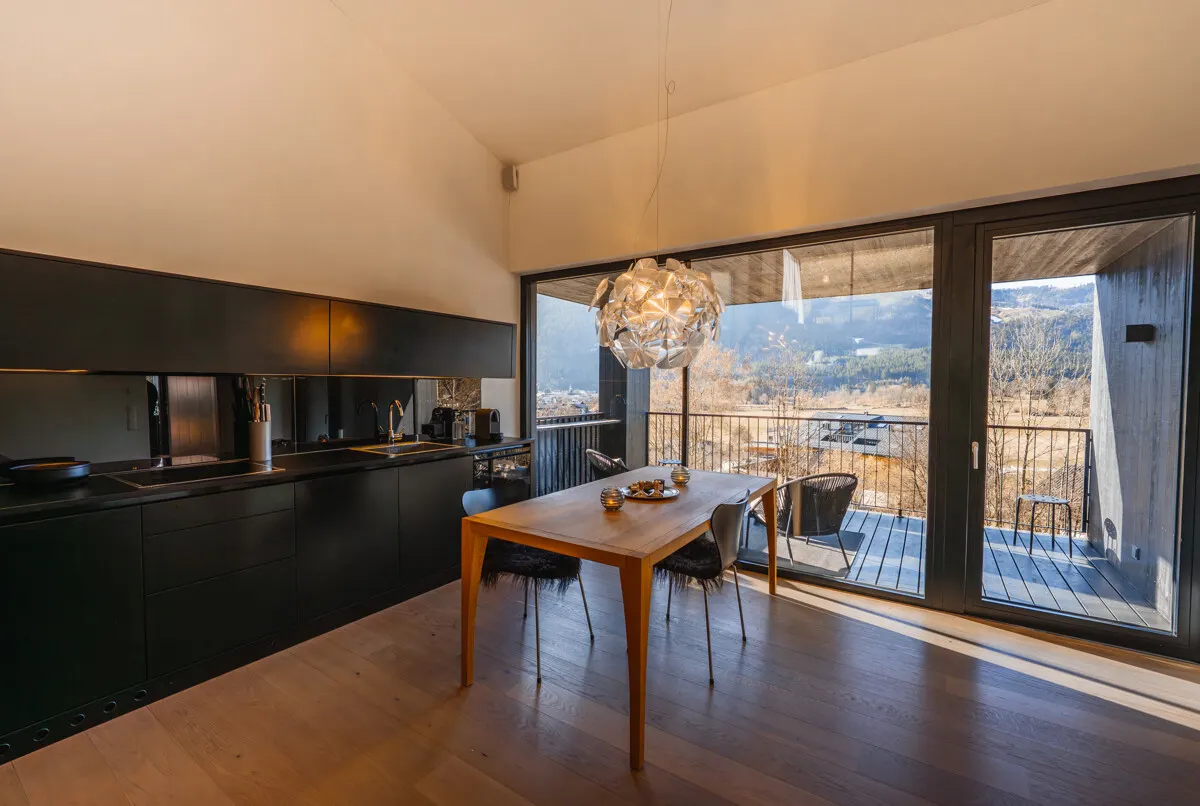Design-Retreat . Ein Statement aus Holz & Glas