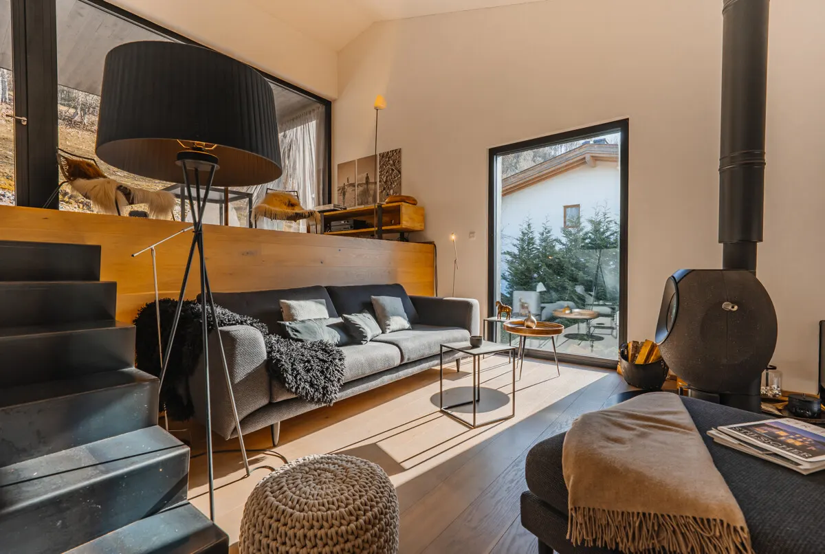 Design-Retreat . Ein Statement aus Holz & Glas