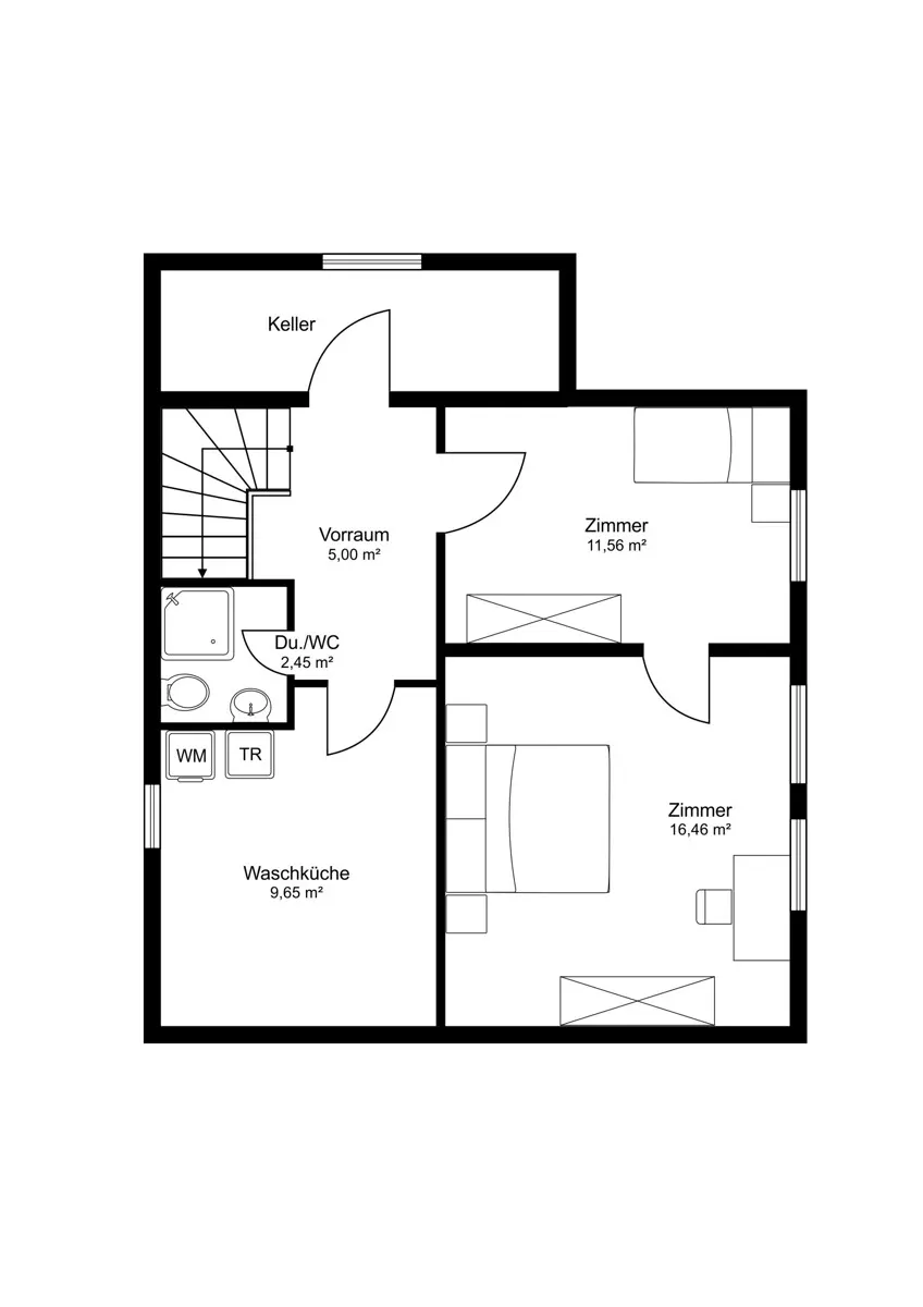 Grundriss Top-Gelegenheit: Einfamilienhaus mit Garten in Maxglan