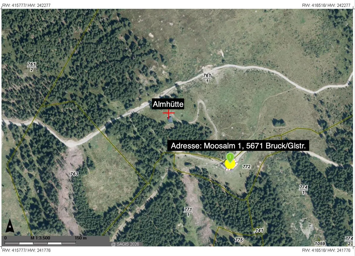 Jagdhütte auf 1.600 m Seehöhe zu verpachten