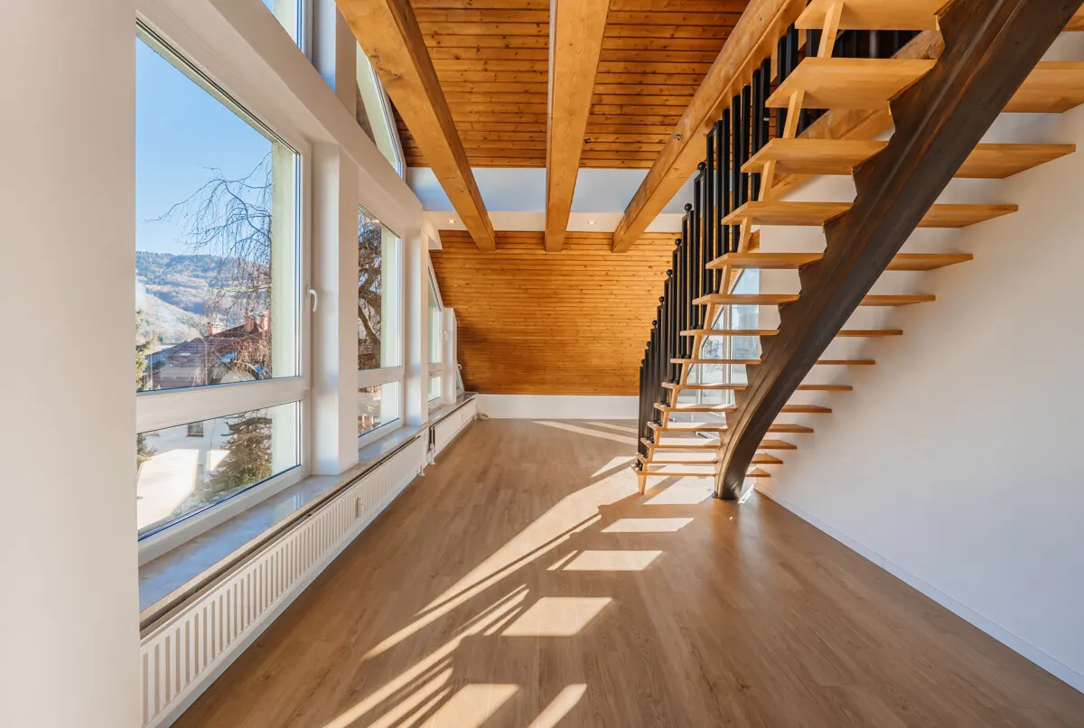 Moderne Dachgeschosswohnung mit Sonnenterrasse beim Überfuhrsteg, Aigen 3