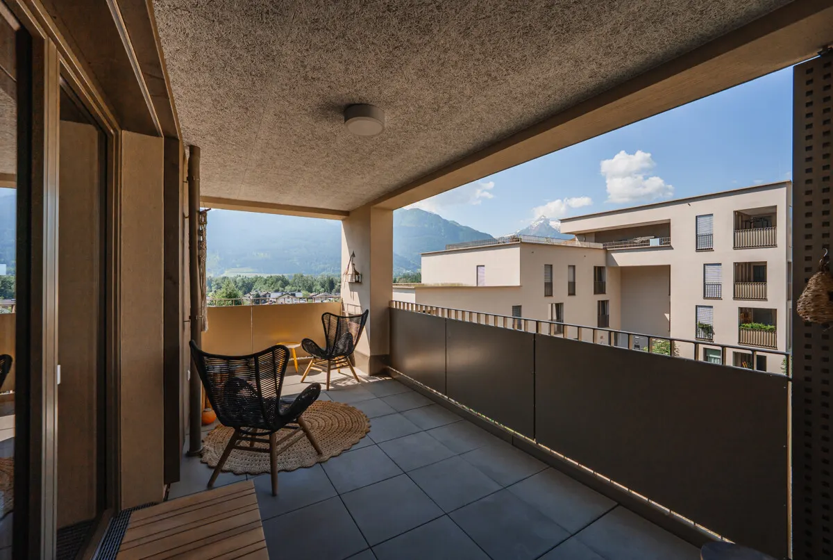 Zuhause auf der Sonnenseite – 2-Zimmer-Wohnung mit Bergblick
