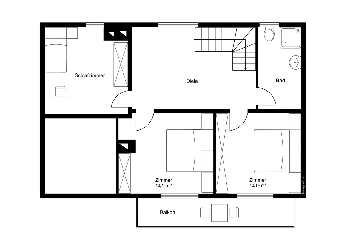 Grundriss Ankommen und bleiben – Familienhaus mit Garten