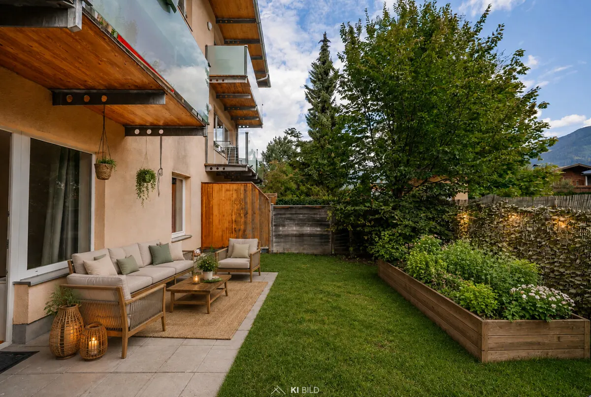 Heimkommen & Garten genießen - 3-Zimmer-Erdgeschosswohnung