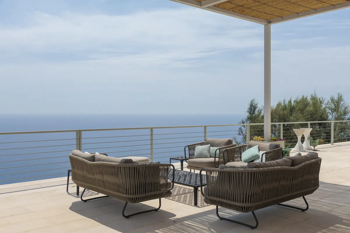 Exklusive Luxusvilla mit Meerblick am Capo Berta, italienische Riviera