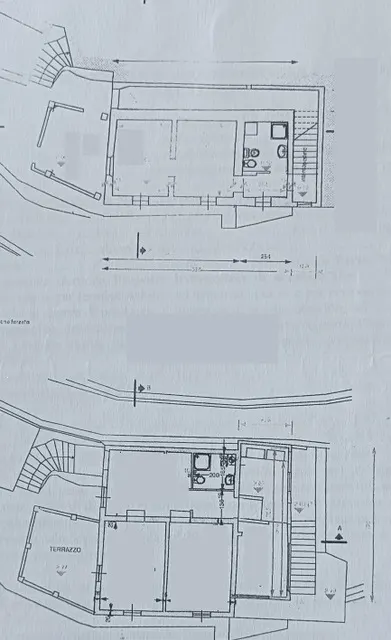 Grundriss Charmantes Haus in Arma di Taggia
