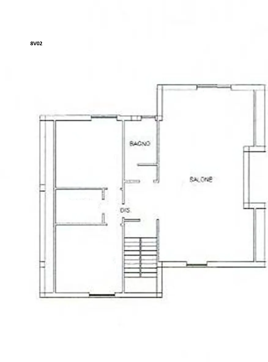 Grundriss Freistehende Villa in Andora im Bezirk Conna