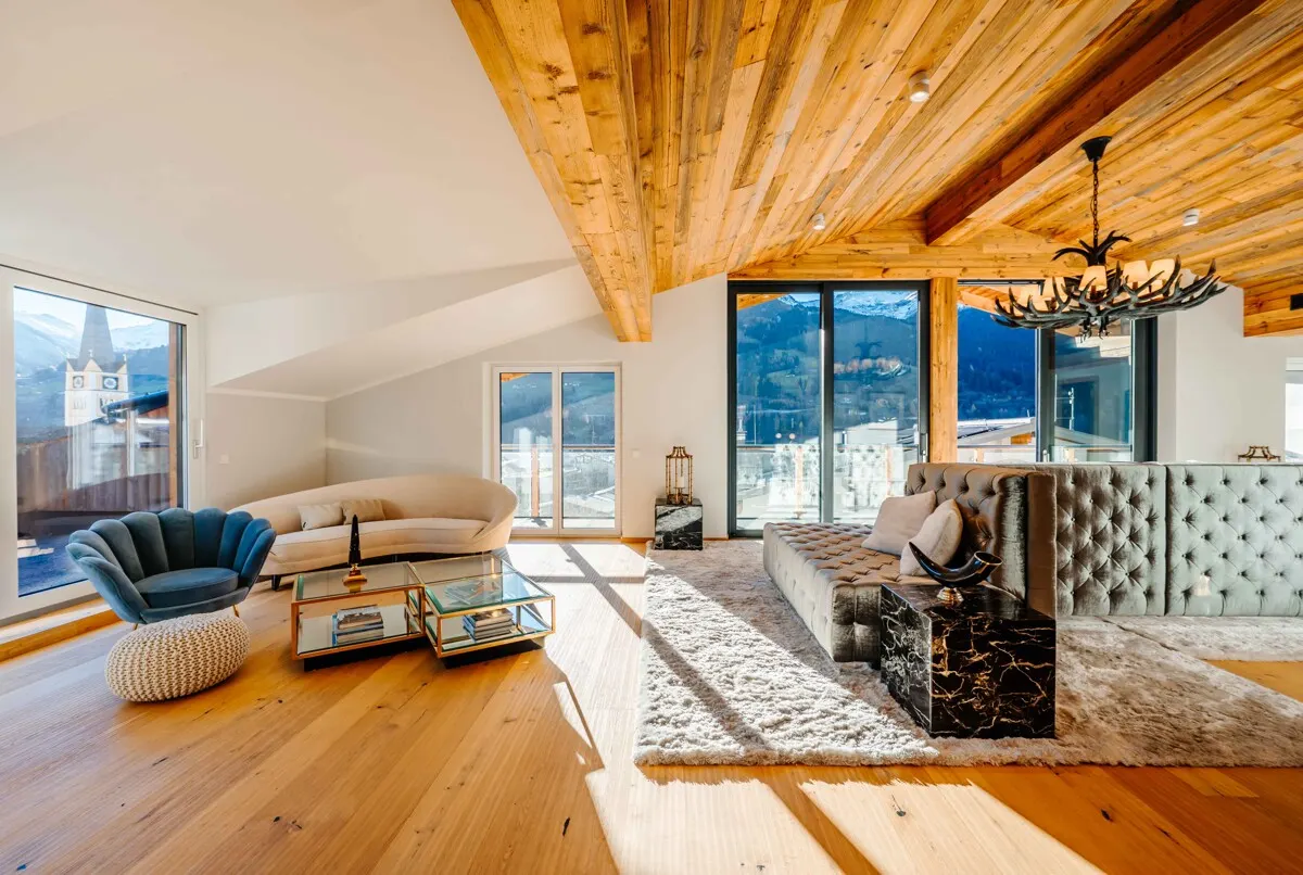 Offen leben, großzügig wohnen – 400 m² Penthouse-Feeling in den Alpen