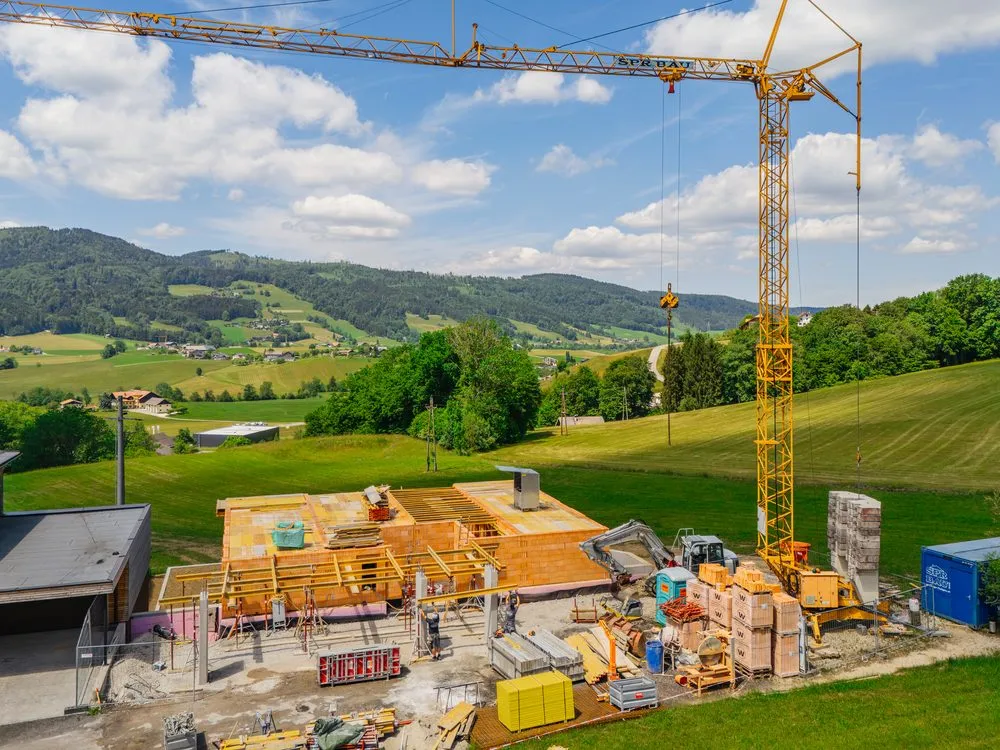 Baugrundstück Exlberg 9 mit Alpenpanorama