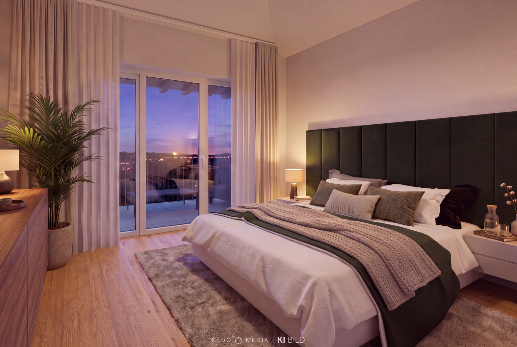 Schlafzimmer, Visualisierung