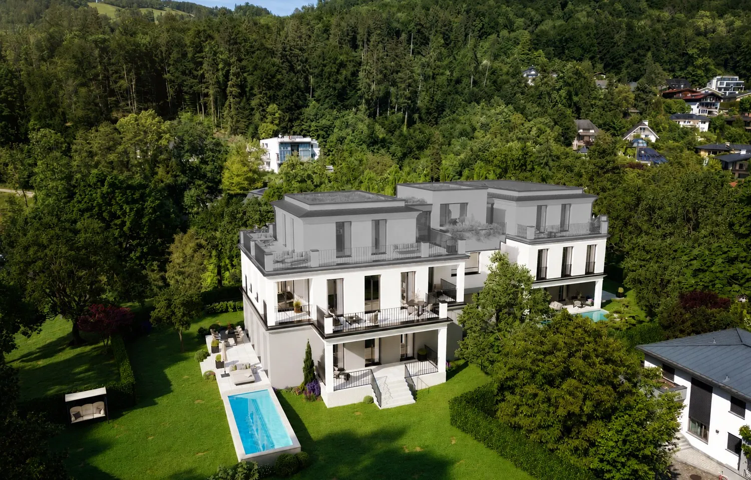 Außenansicht PALLADIO – die fünf Residenzen im Überblick